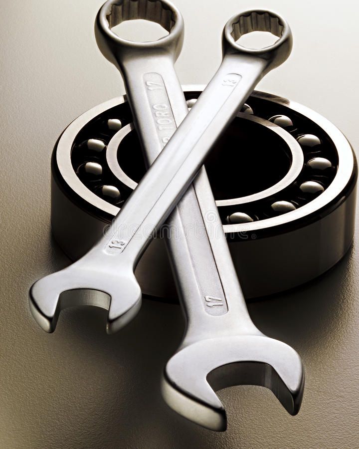 Mechanic tools stock image. Image of contrast, closeup – 15681947