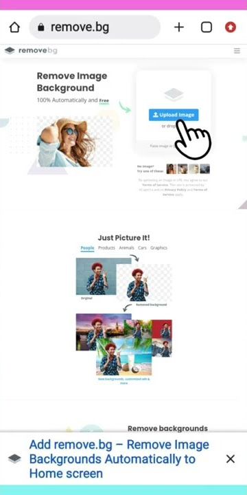 Remove Background From Image Free | Software | App | Canva Mobile