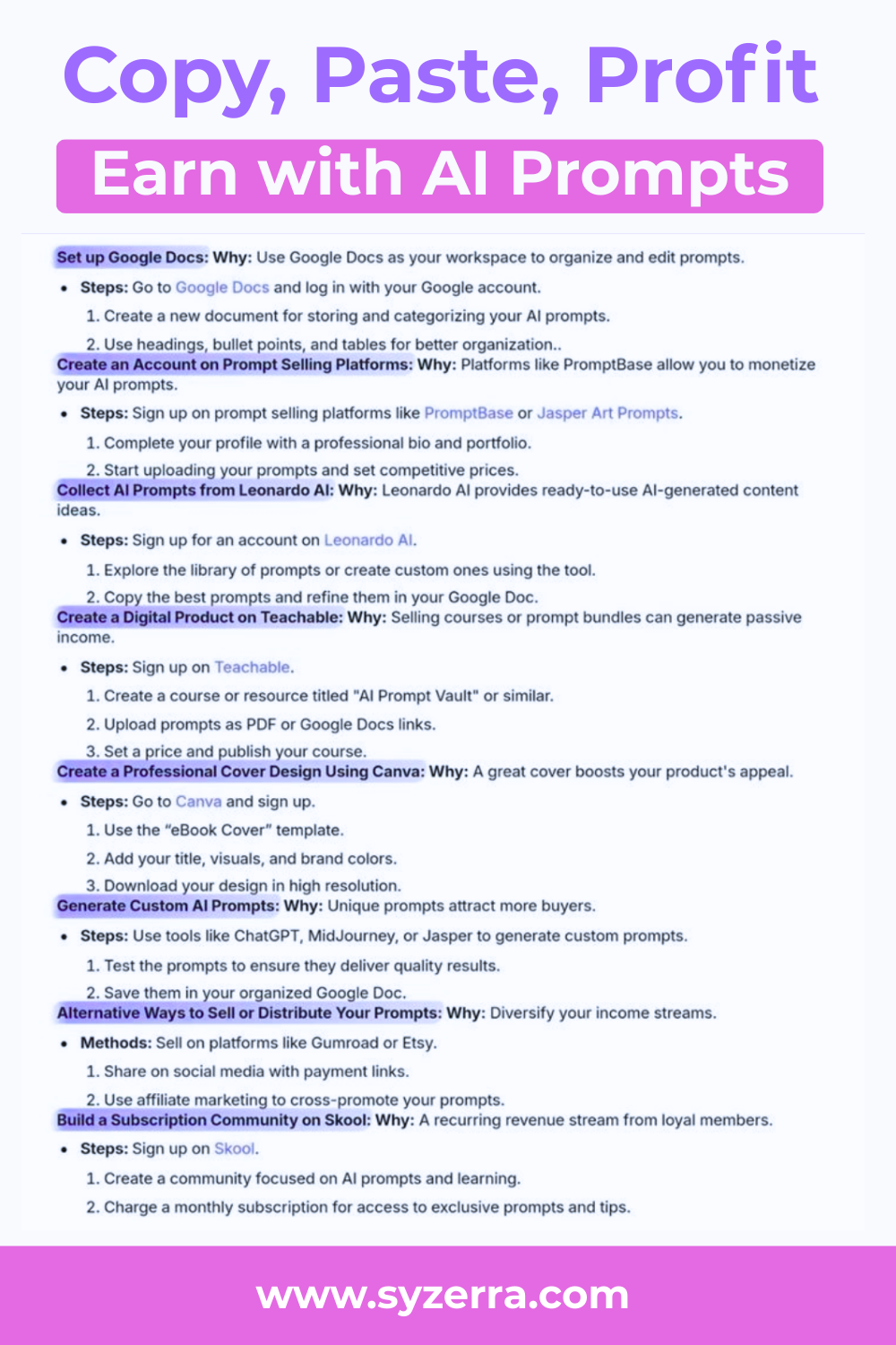 Master the Art of Copy, Paste, and Profit with AI Prompts!