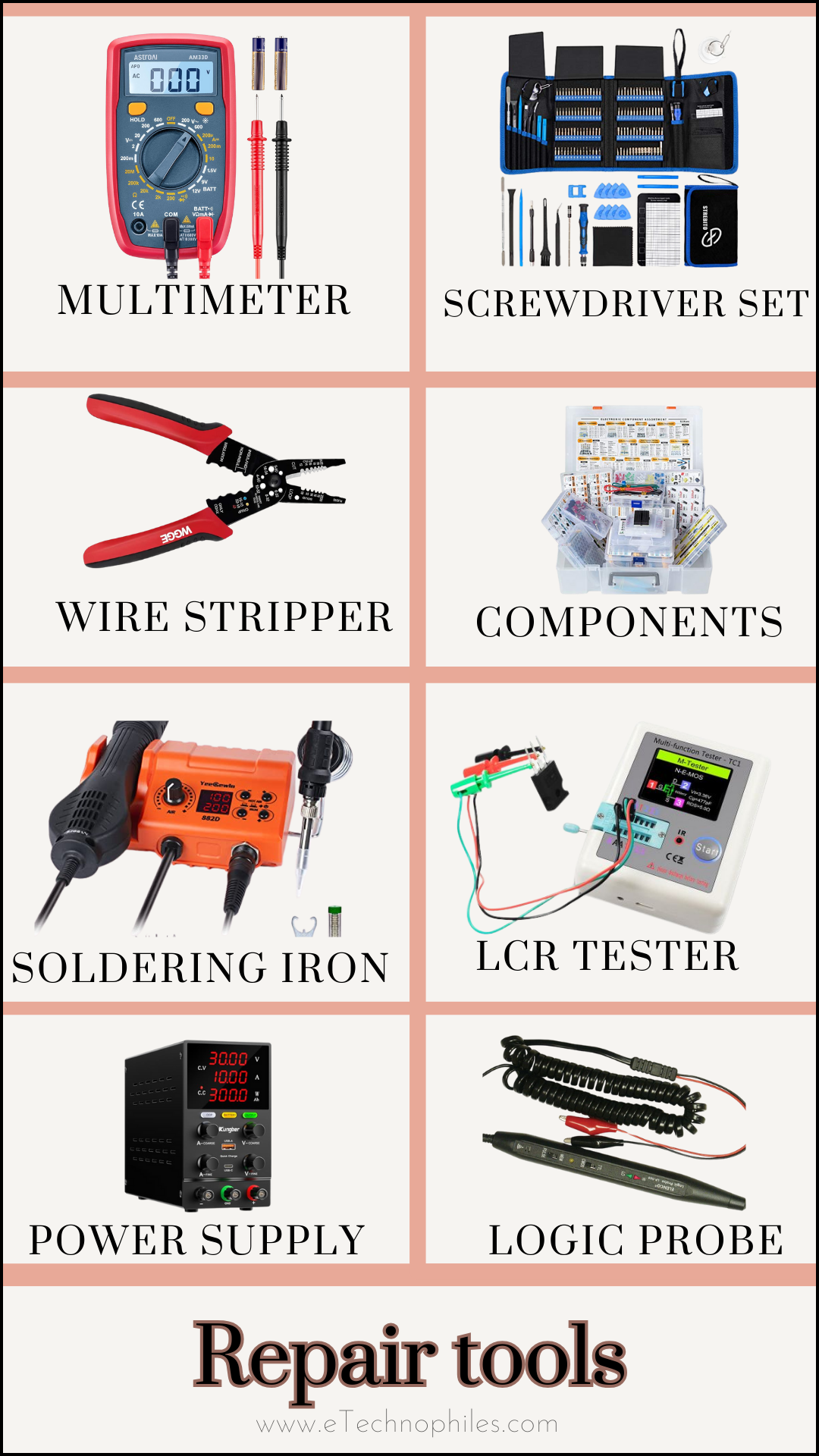 Essential Toolkit for Fixing Electronics