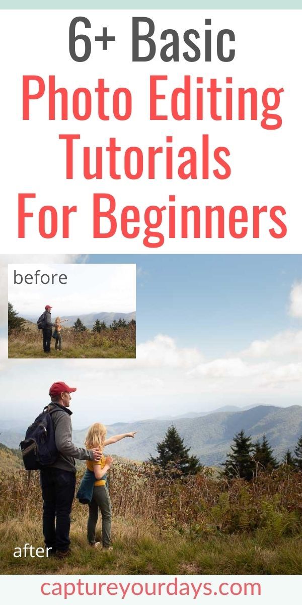 Basic Photo Editing Tips