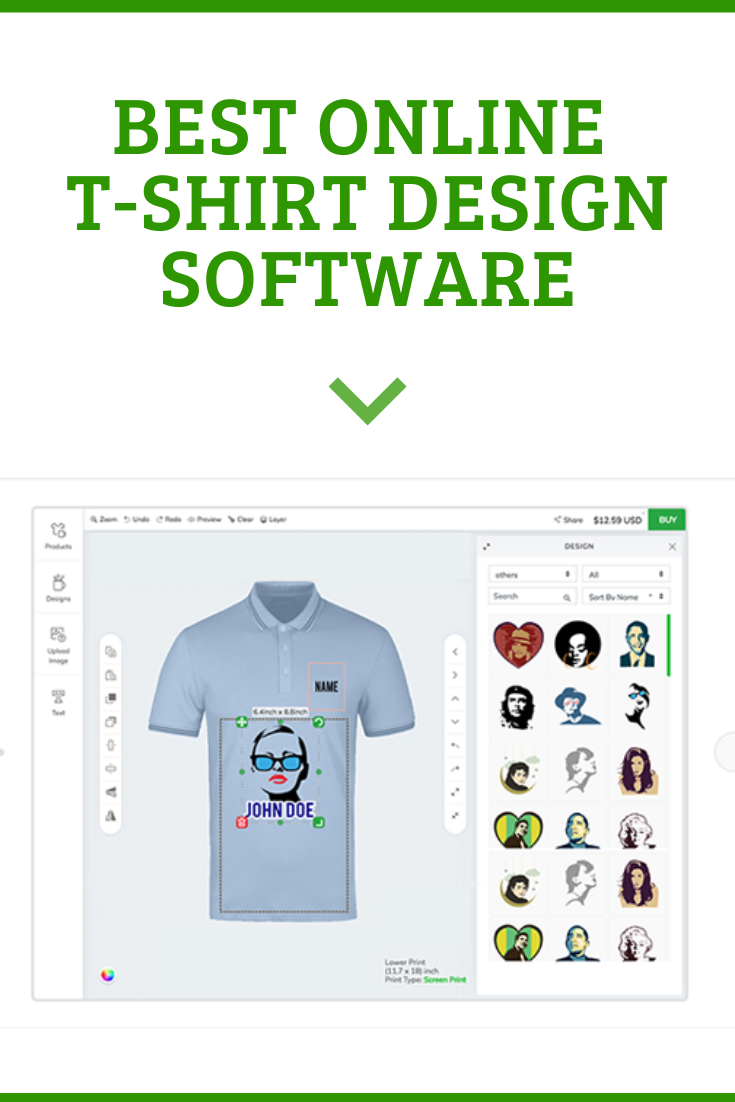 Best online t-shirt design software
