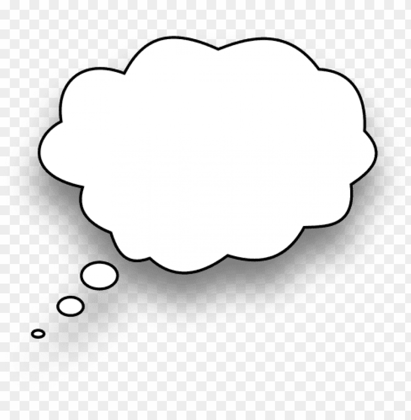 Thinkingspeech – Thought Bubble Icon Png White PNG Transparent With Clear Background ID 169916 | TopPNG