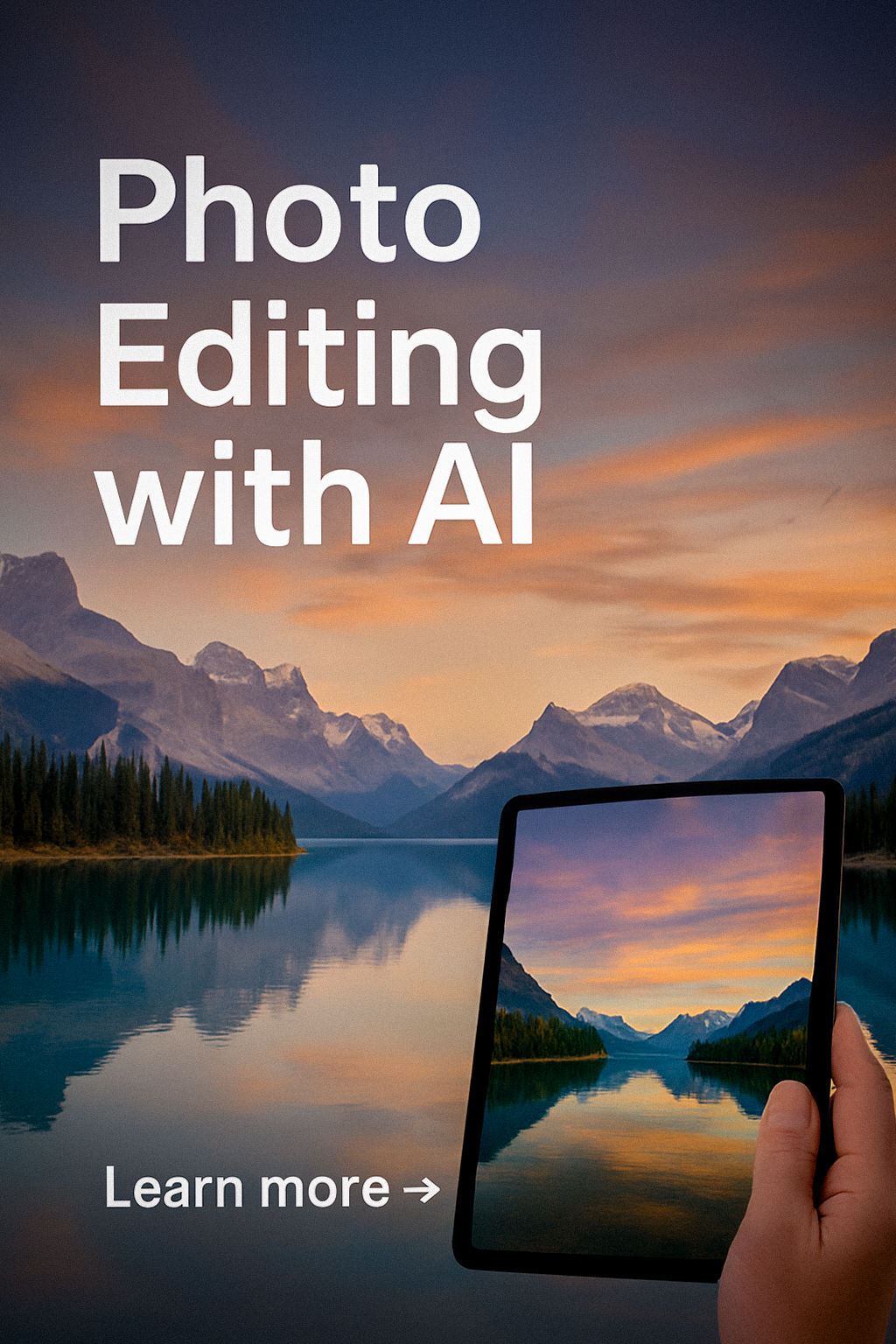 Photo Editing with AI: When Machine Enhances Artistic Vision