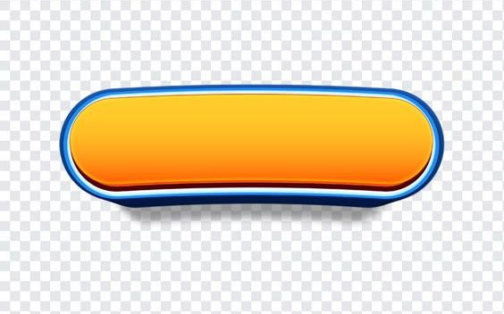 3D Orange Button PNG | Download FREE – Freebiehive