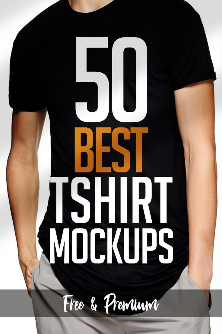 50 Best TShirt Mockups (Free & Premium)