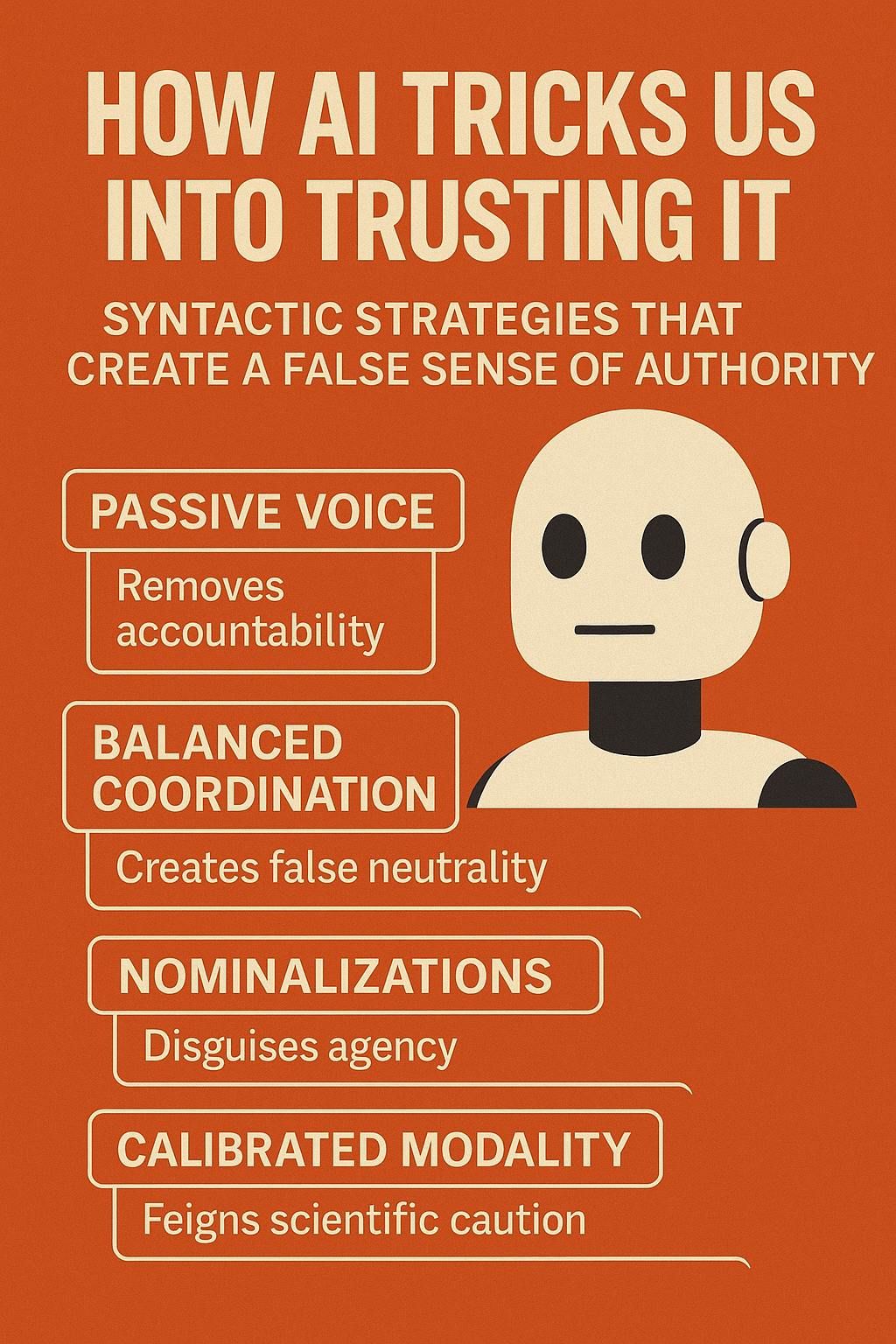 Ethos Ex Machina: How AI Creates Trust Without Truth