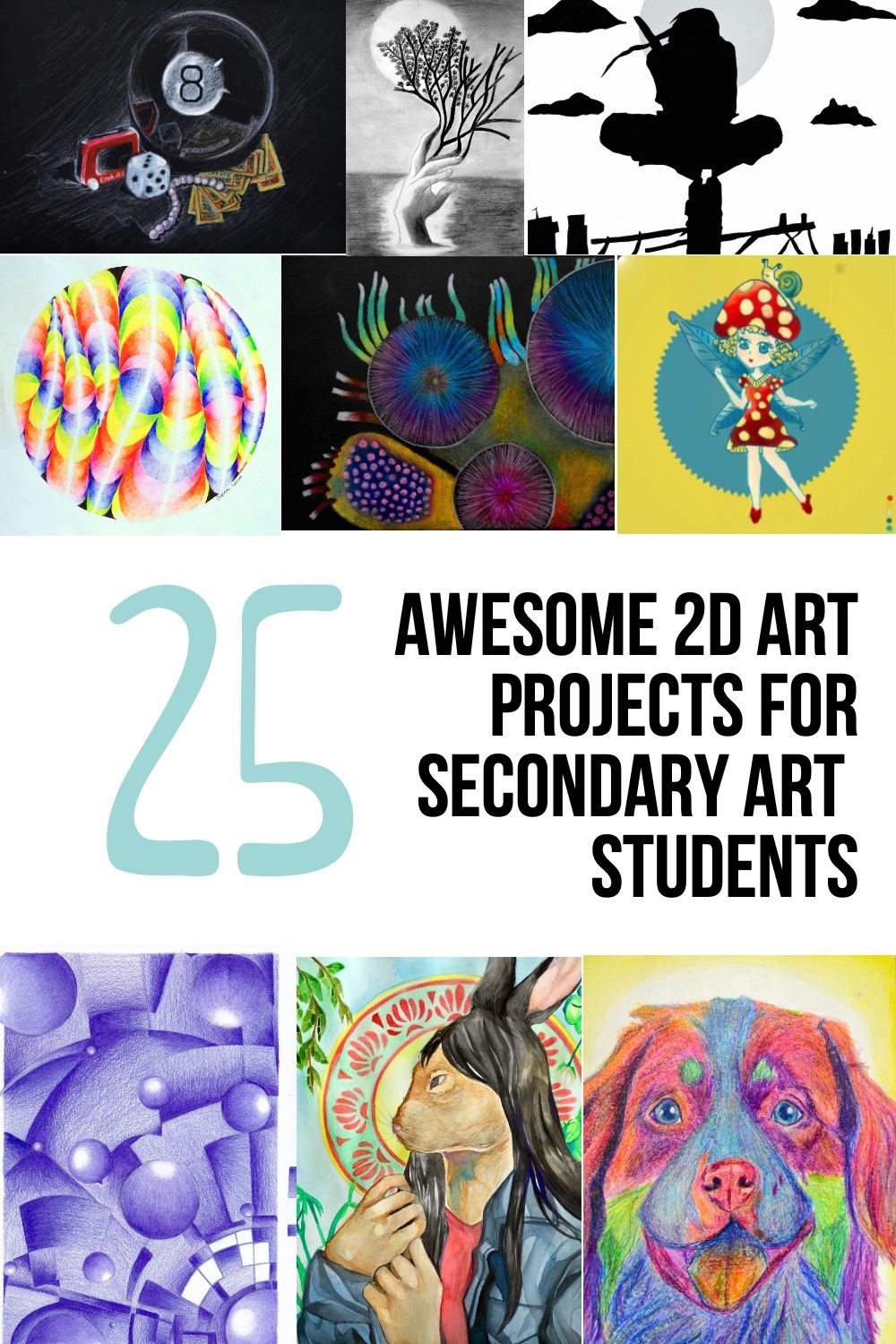 25 2d art projects