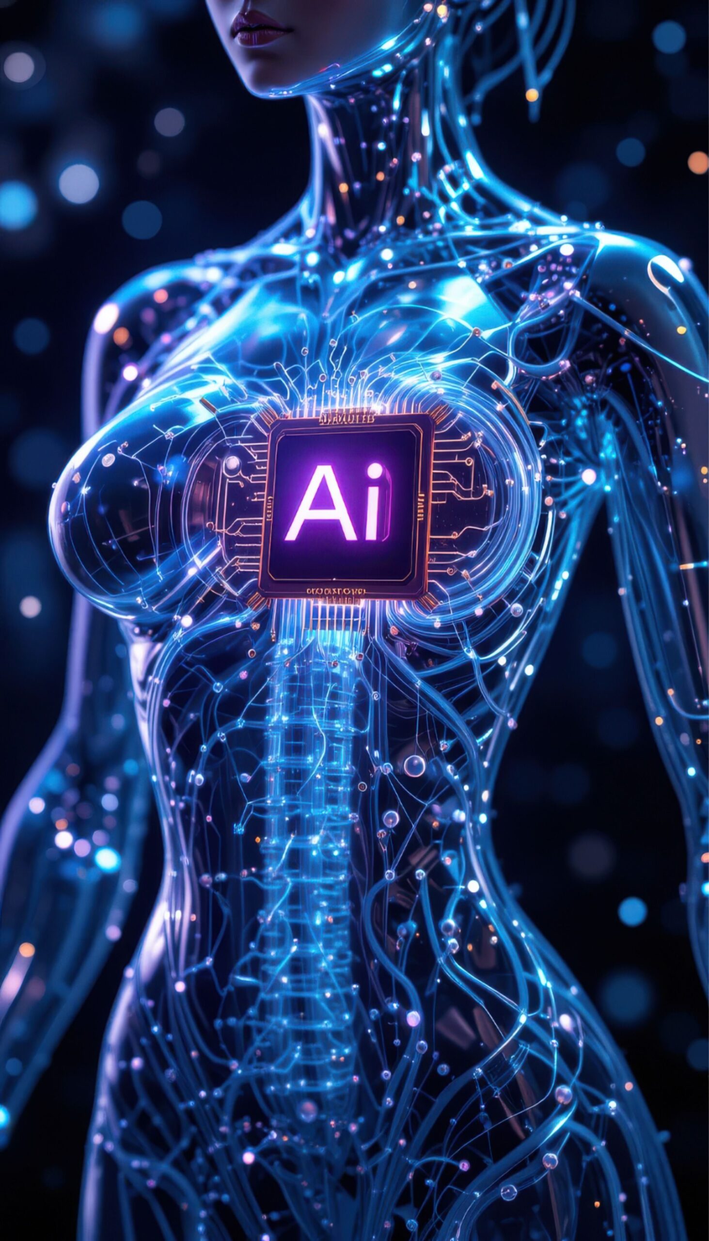 AI (Artificial Intelligence) Female Robot