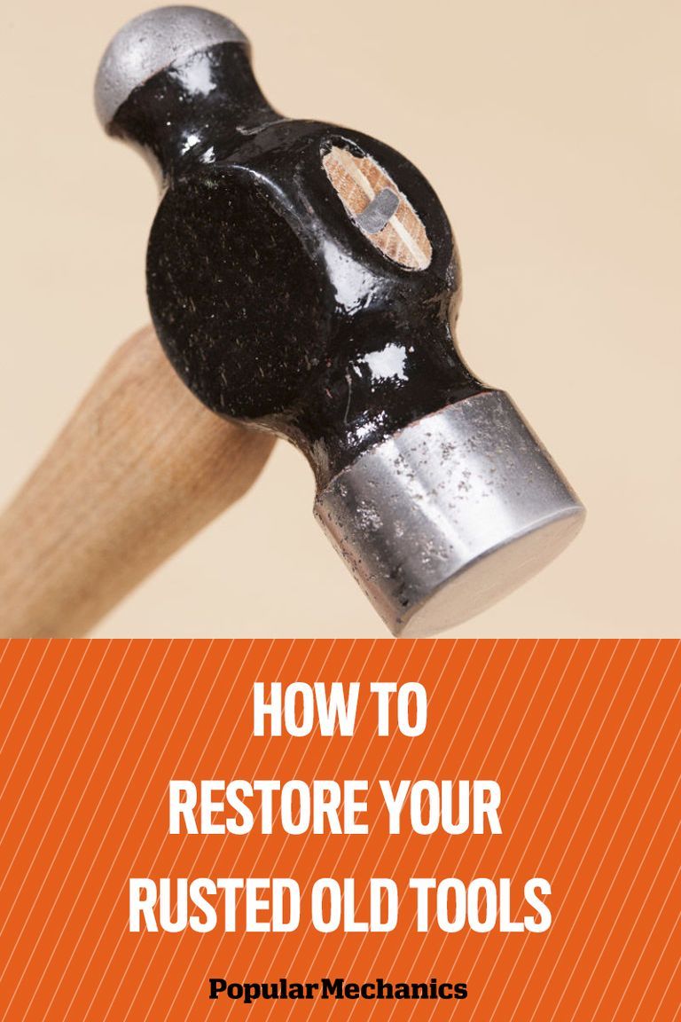 Yes, You Can Remove Years of Rust From Your Older Tools