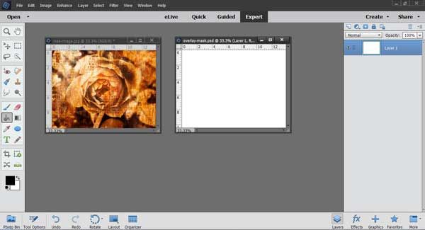 How to make textured edges for your photos using layer masks in Photoshop Elements