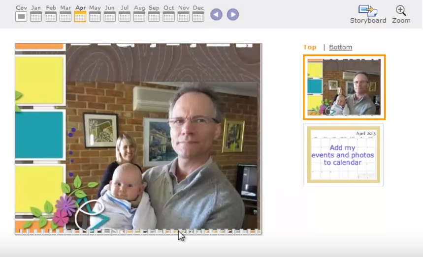 Create a Calendar Topper in Photoshop Elements