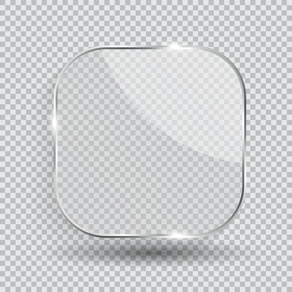 Download Glass Transparency Frame Vector Illustration for free
