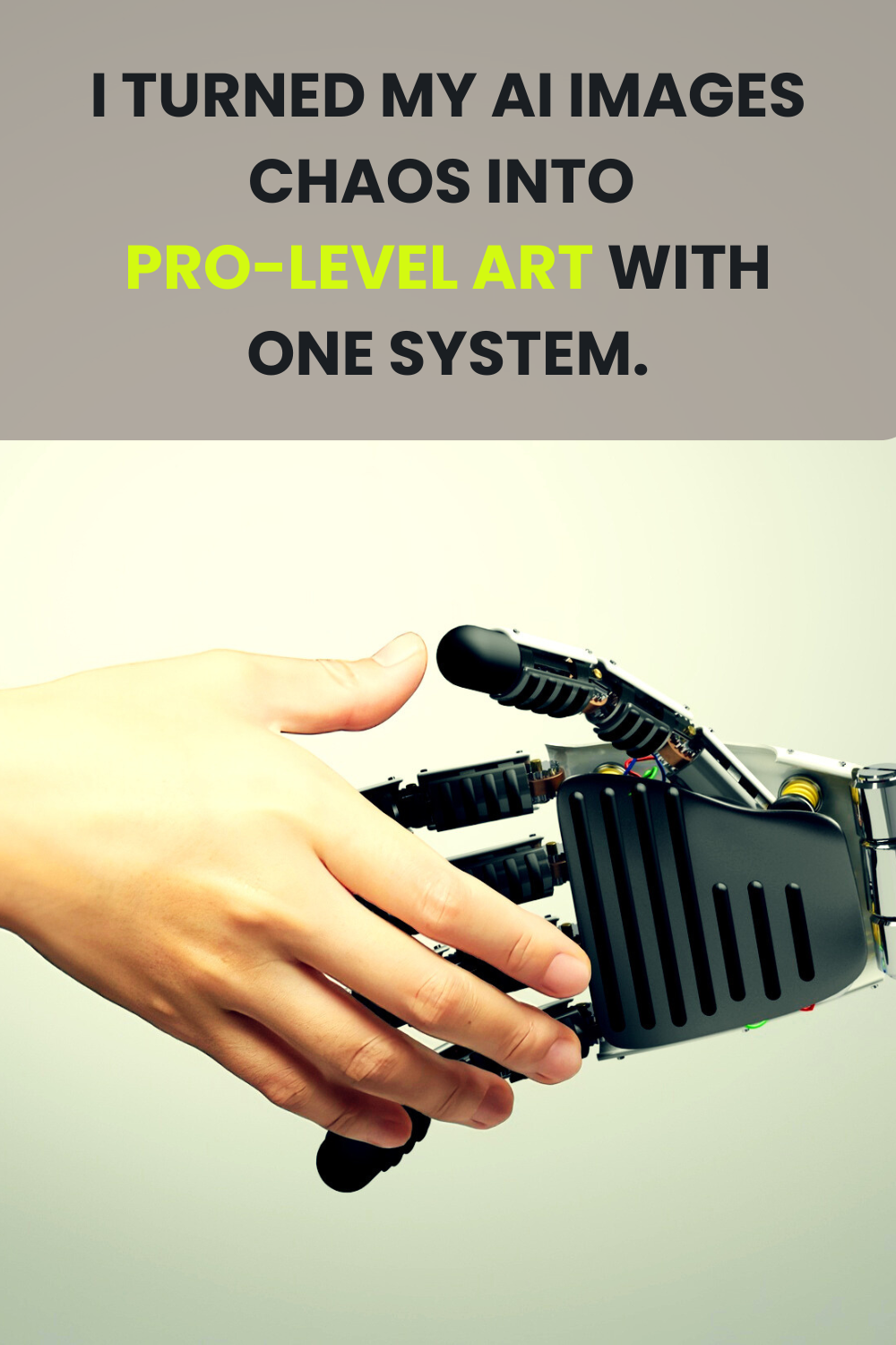 I turned my AI image generation chaos into pro-level art with one system!