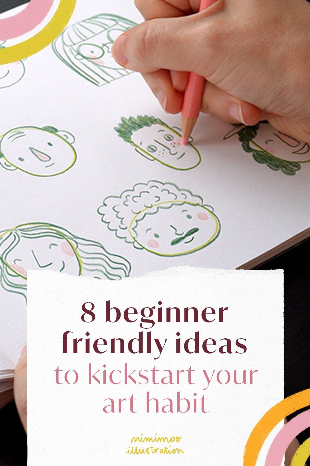 8 Beginner Drawing Ideas To Kickstart Your Art Habit — Mimimoo Illustration