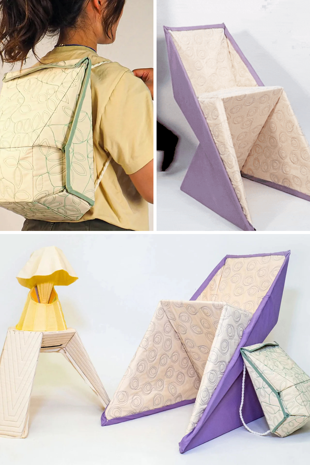 CARNEGIE MELLON RESEARCHERS CREATE INNOVATIVE FOLDABLE FURNITURE USING QUILTING & ORIGAMI