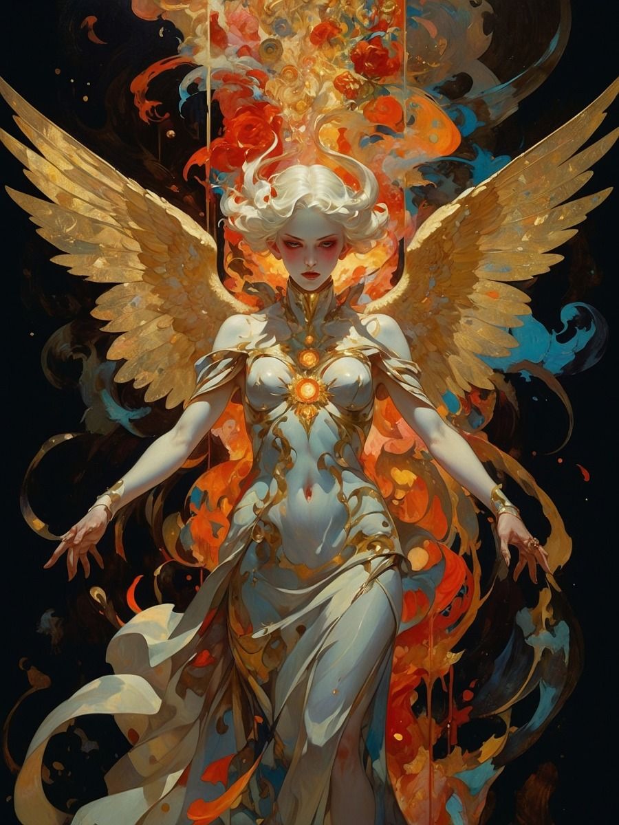 Angelic Presence Digital Art