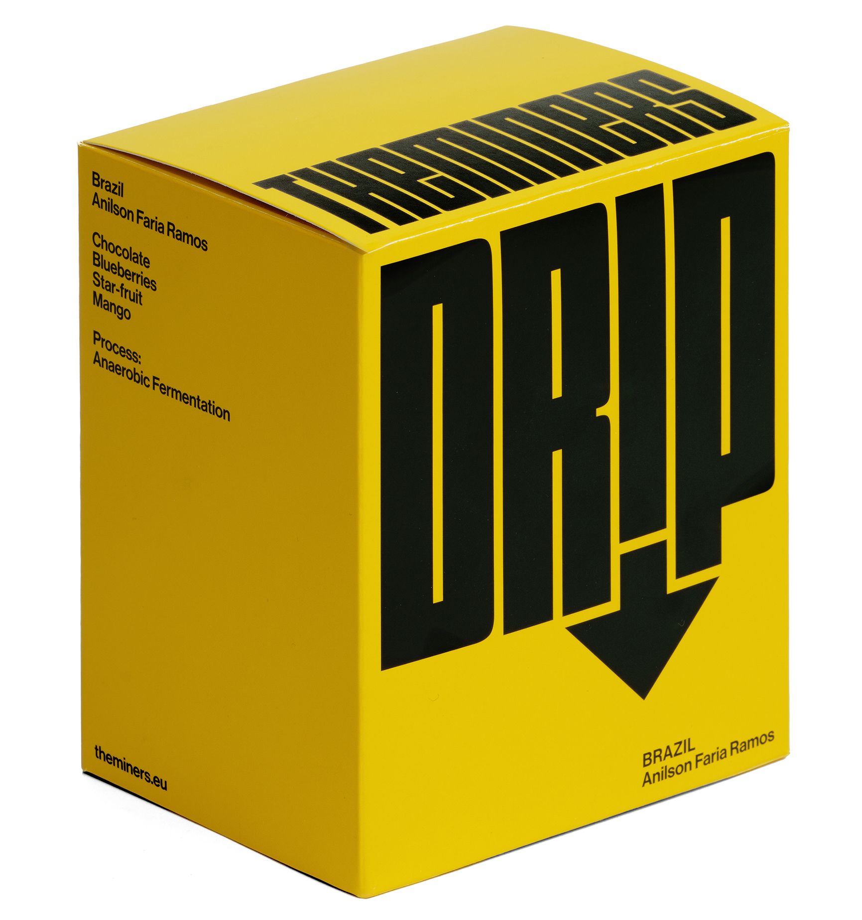 The Miners Specialty Coffee Branding – Drip bags packaging