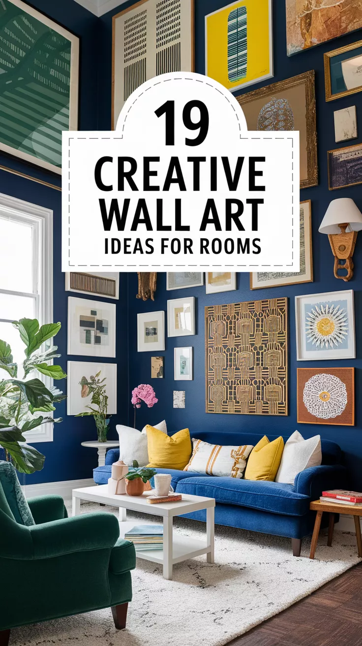 19 Fun Wall Art Ideas to Refresh Your Room (Look at #6 for Some Suggestions!)