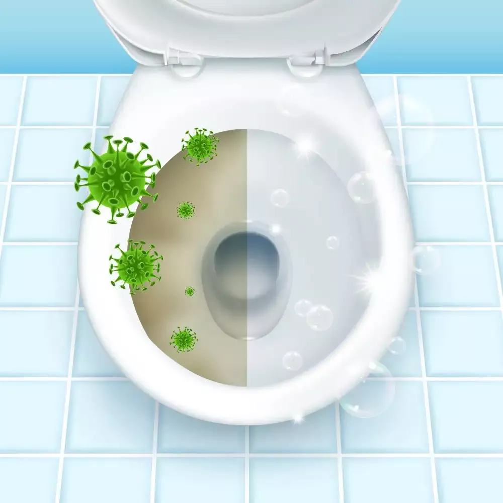 Nettoyage de toilettes