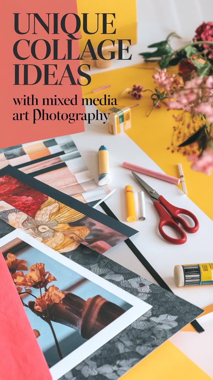 Unique Collage Ideas for Mixed Media Art Photography
