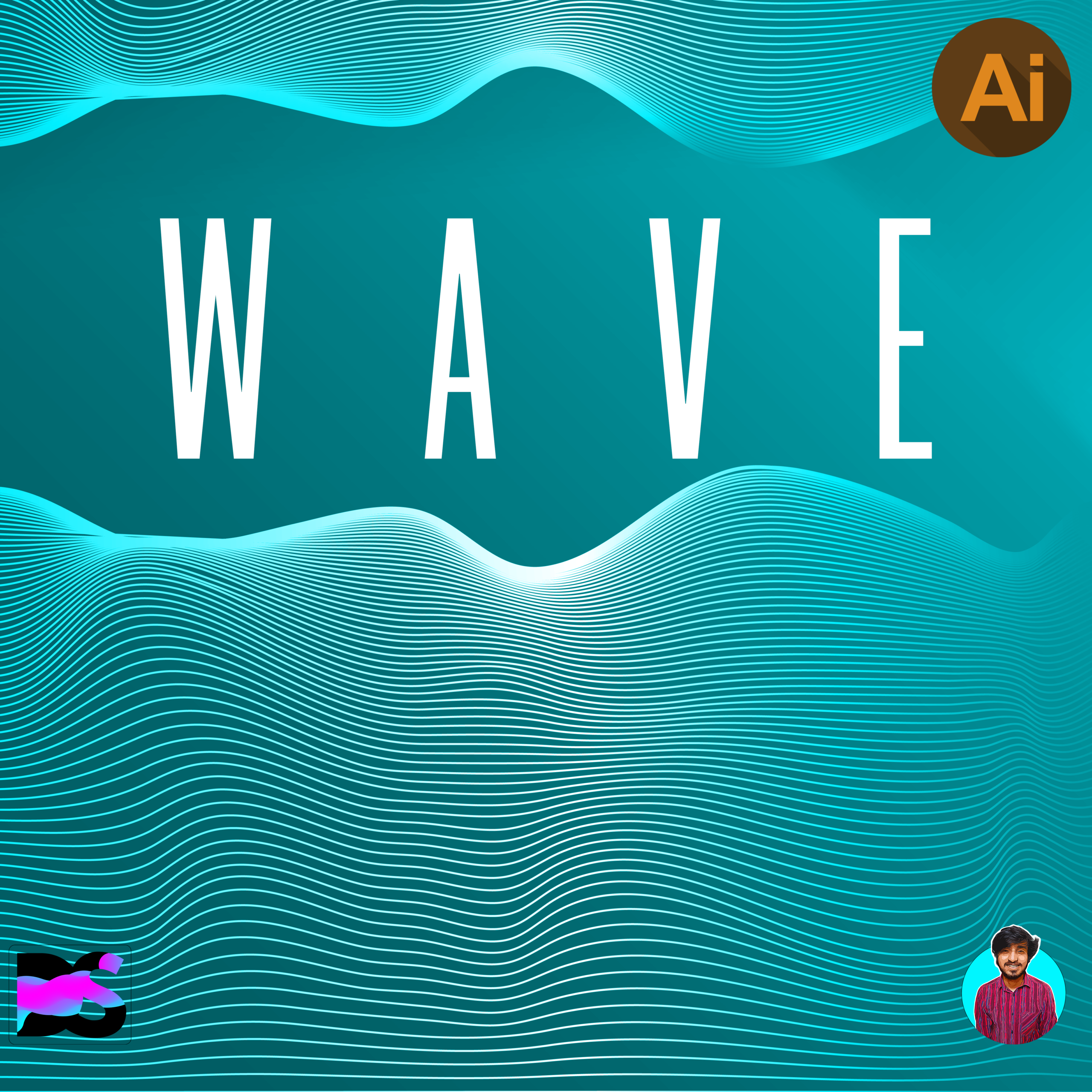 wave effect in illustrator