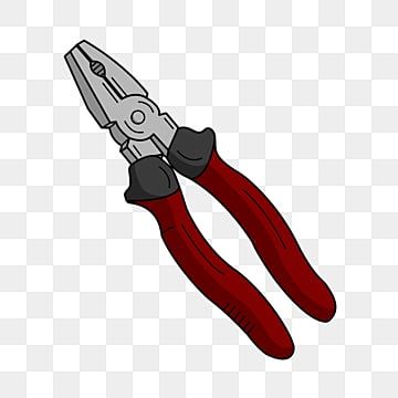 Pliers White Transparent, Red Hand Pliers Tool Clip Art, Tool, Clipart, Pliers PNG Image For Free Download