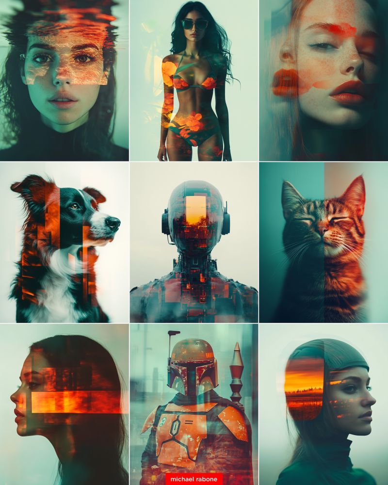 Michael Rabone on LinkedIn: Double Exposure Sunset Glitchcore Unlock with –sref 3199463349 Powerful…