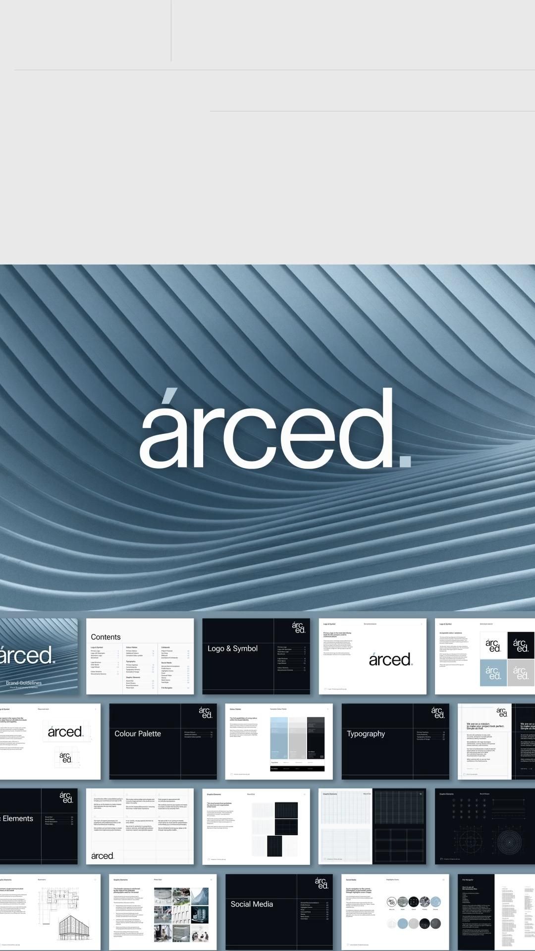 Brand Identity, Arced – Logo Animation, Showcase