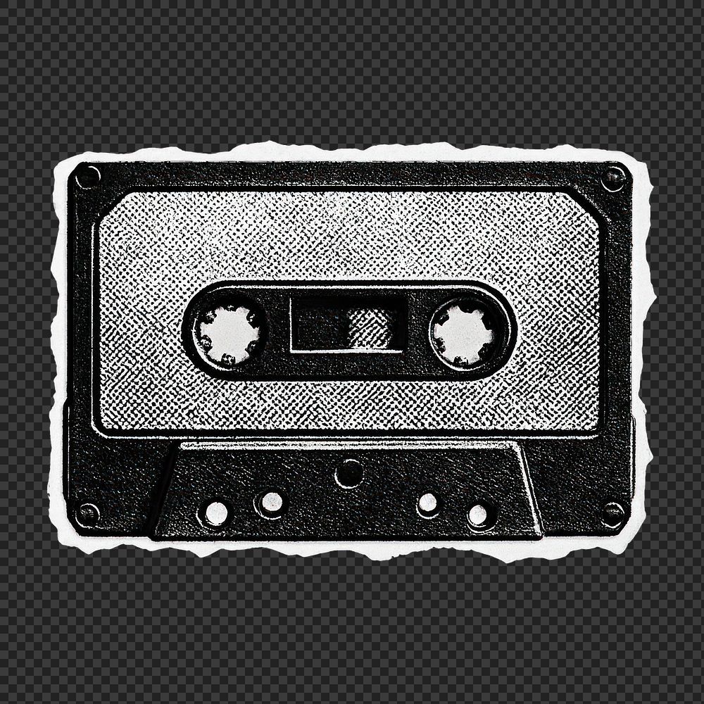 Download free png of PNG Vintage cassette tape illustration. by Hein about sound speaker, history, cassette, cassette tape png, and vintage 17714519