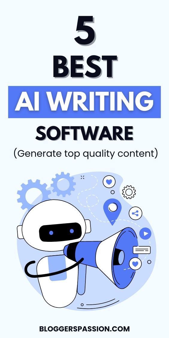 5 Best AI Writing Software