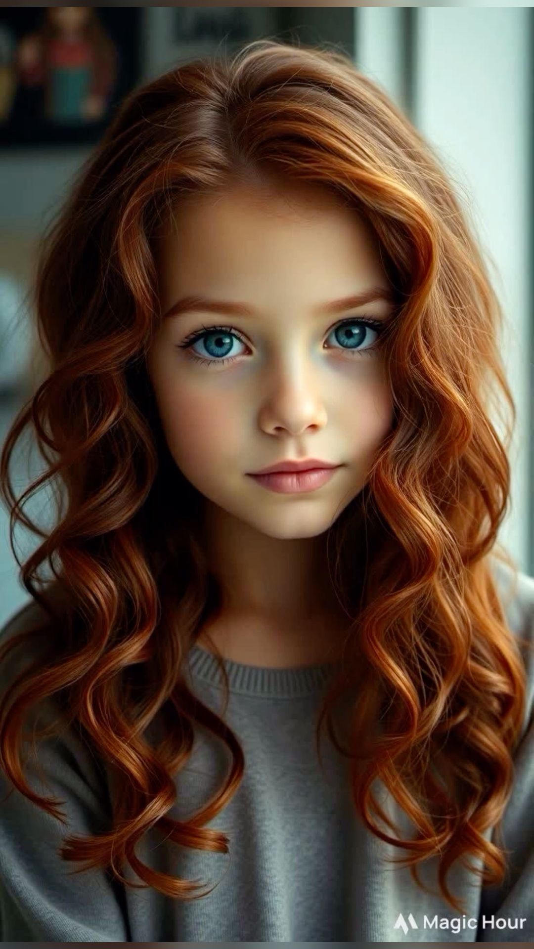 Kayleigh before school today!