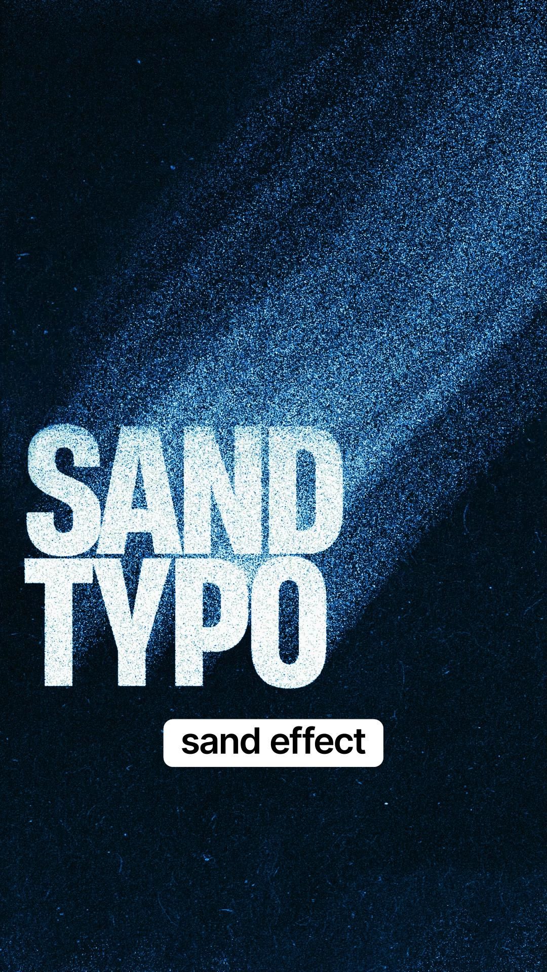 Create this Sand Effect in Photoshop!✨