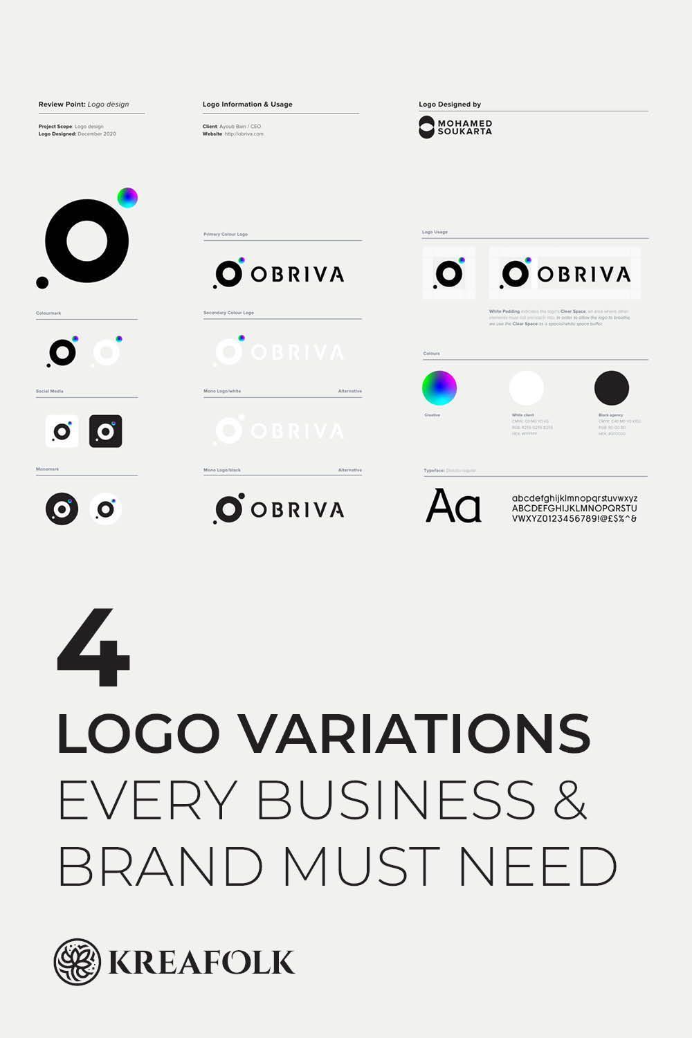 4 Logo Variations Every Business & Brand Must Need