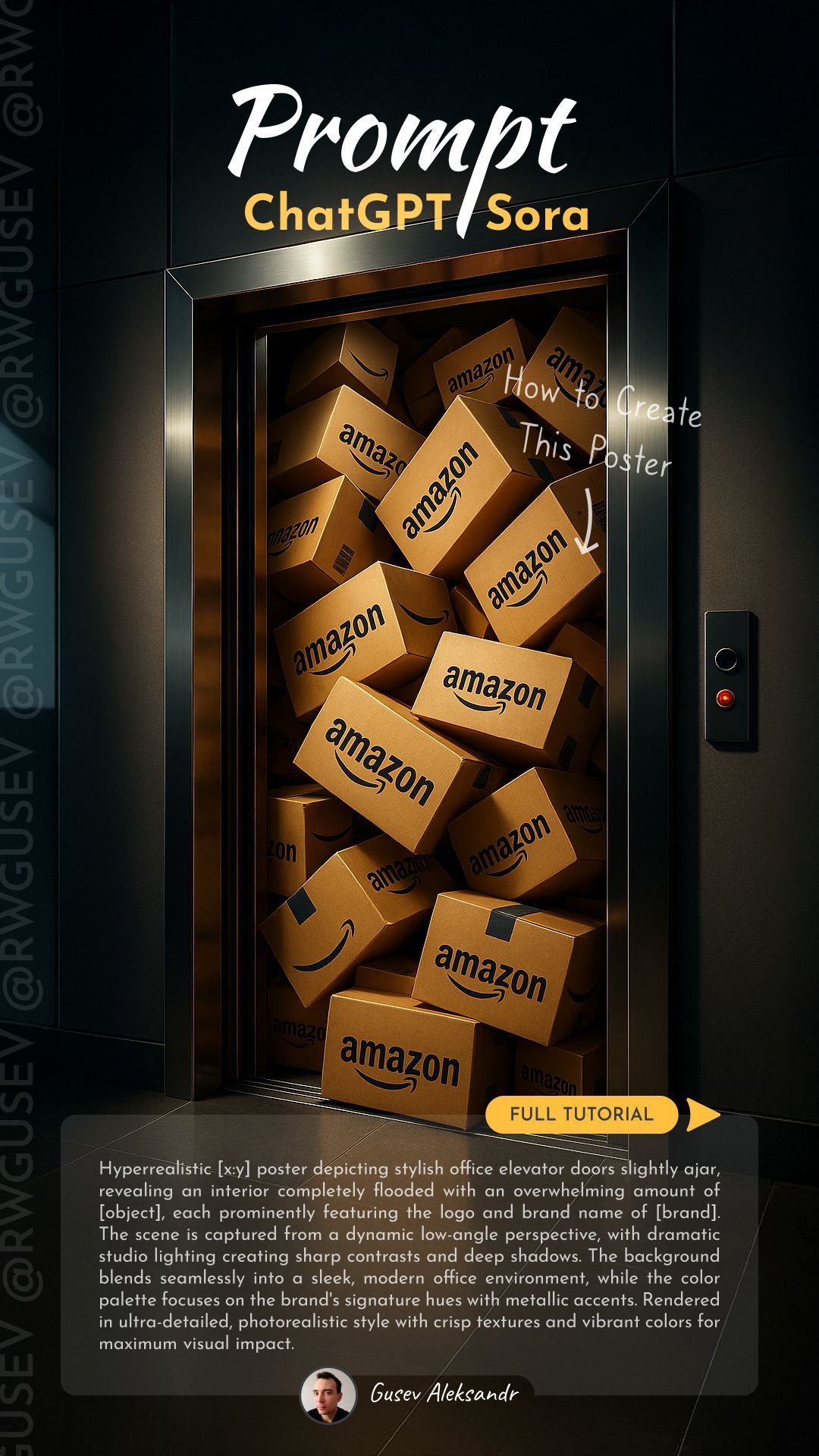 Sleek Office Elevator Design with ChatGPT & Sora Inspiration