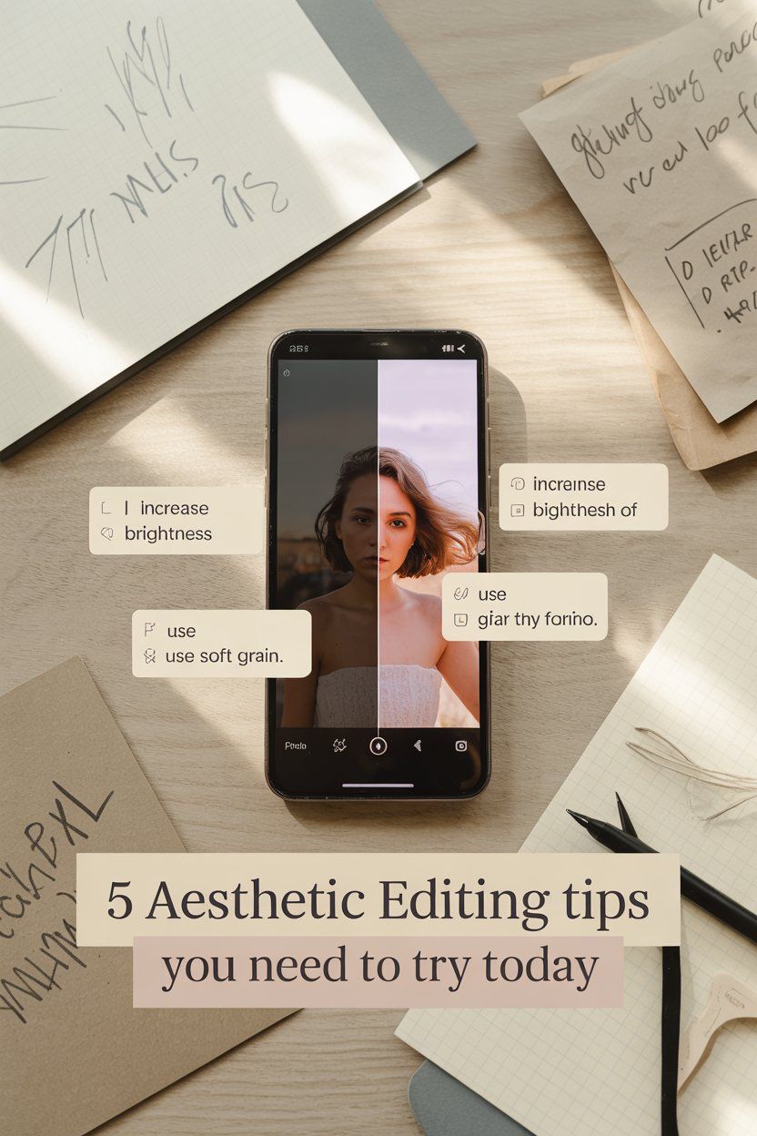 5 Aesthetic Editing Tips You Need to Try Today (Beginner Friendly)