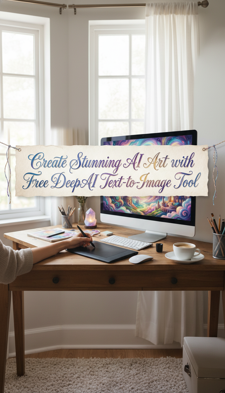 Turn Words into Beautiful AI Art Using DeepAI’s Free Tool