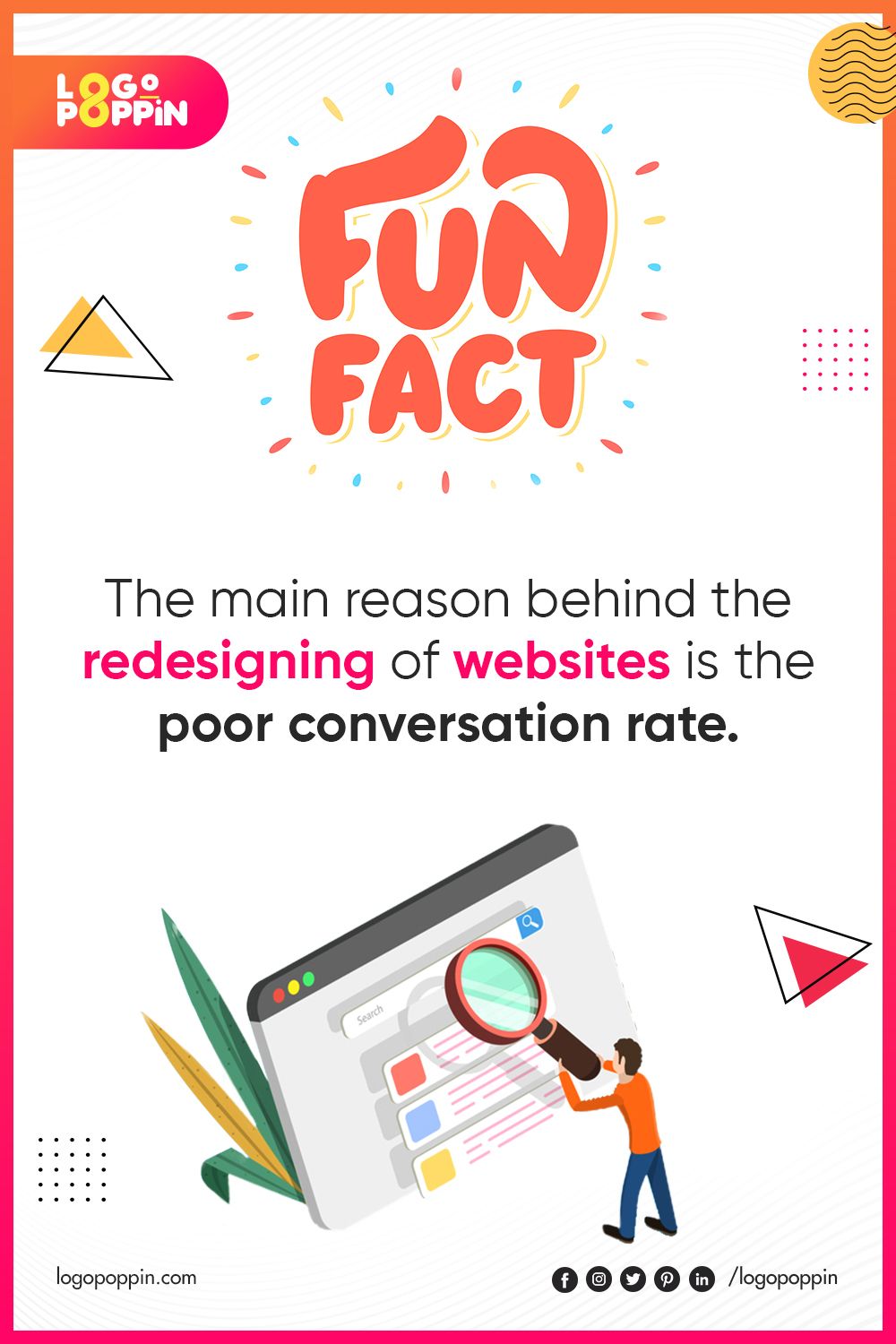 Website Design Fact | Logo Poppin