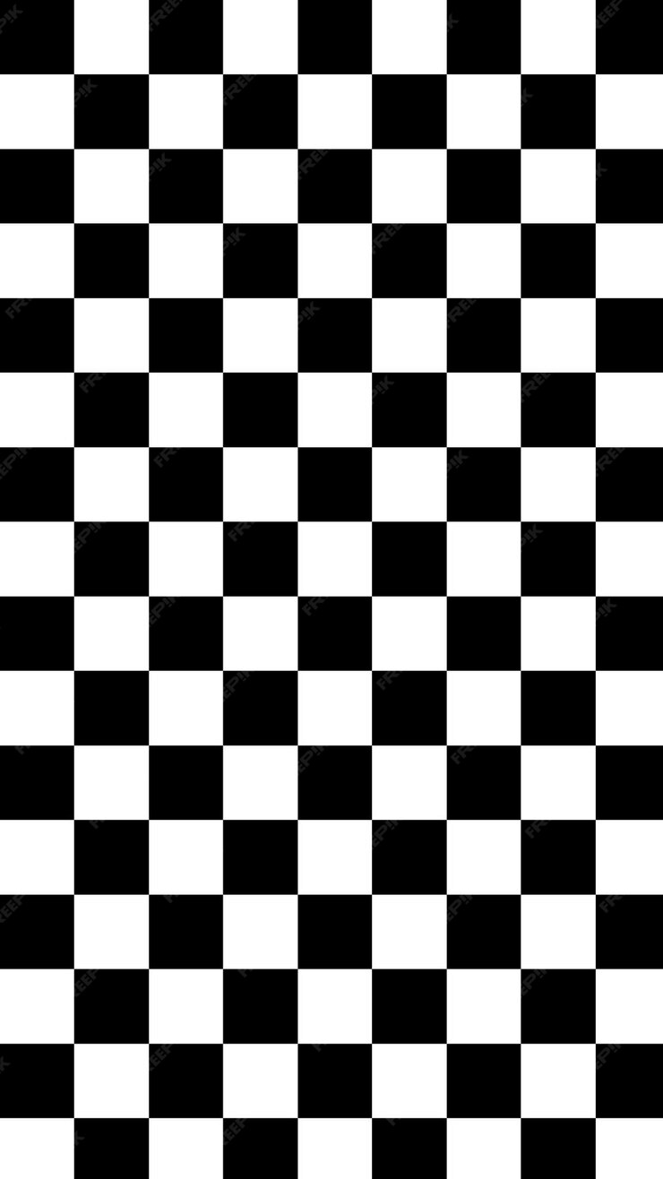 Aesthetic cute vertical black and white checkerboard gingham plaid checkers wallpaper illustration perfect for backdrop wallpaper banner cover background for your design | Premium Vector