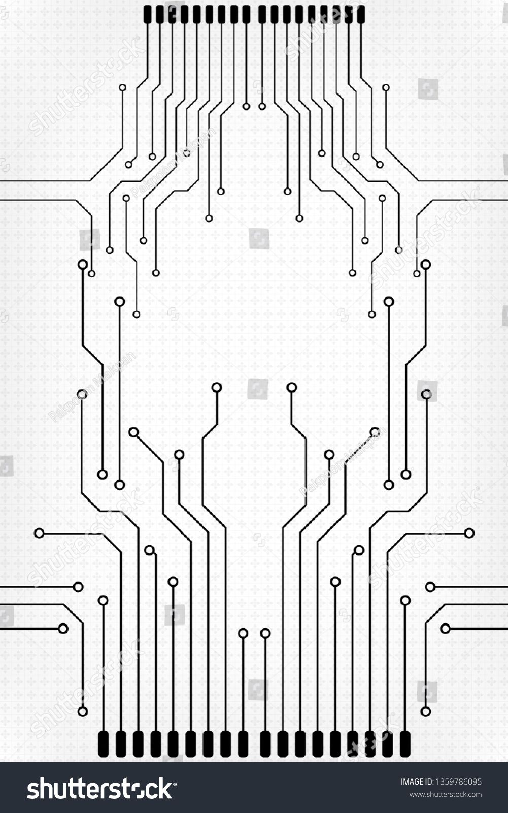 Circuit Board Technology Information Pattern Concept Stock Vector (Royalty Free) 1359786095 | Shutterstock