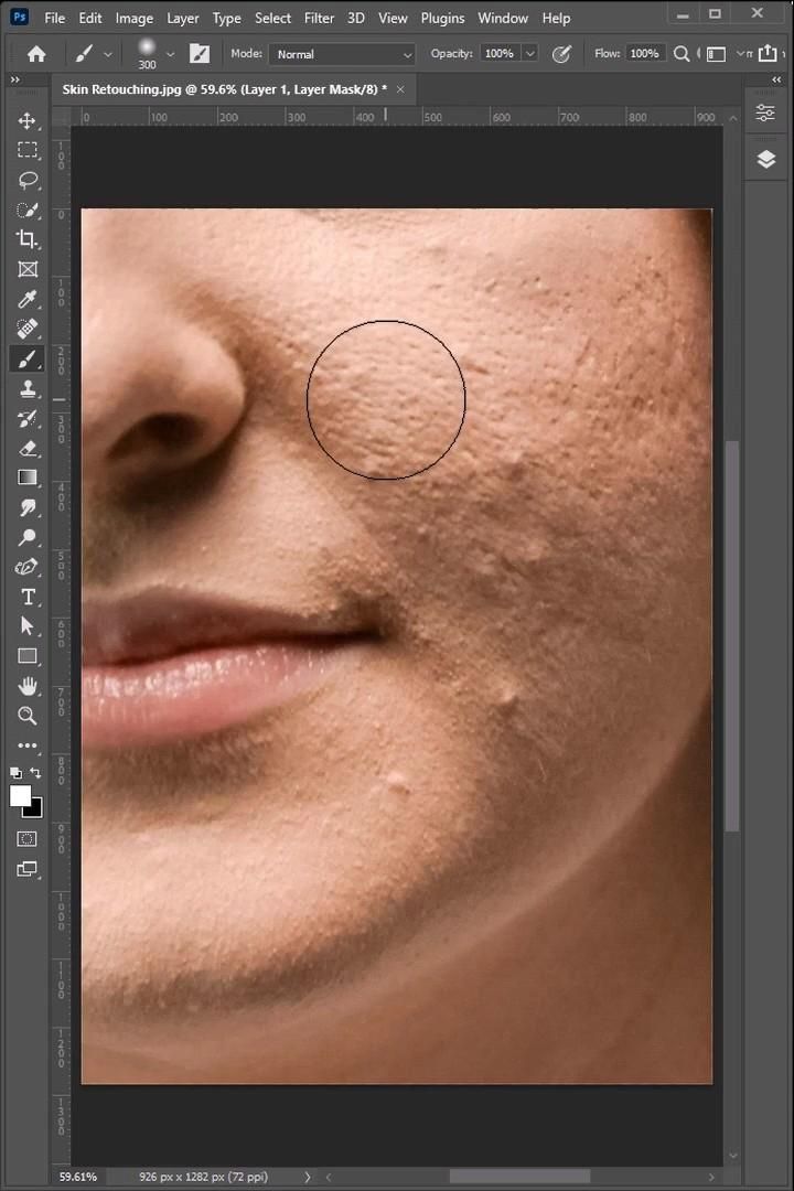 Quick and easy way to repair skin with photoshop