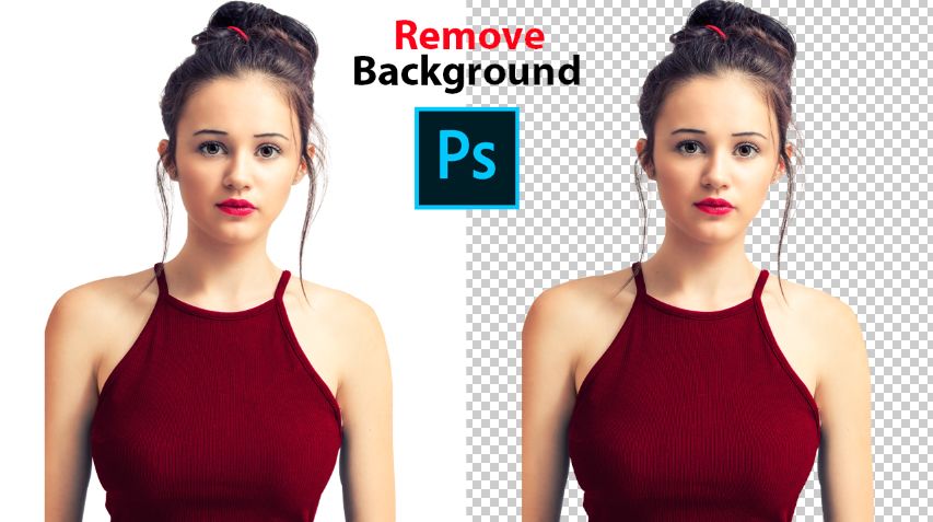 How To Remove Fly Away Hair Photo Background FAST in Photoshop CC 2019