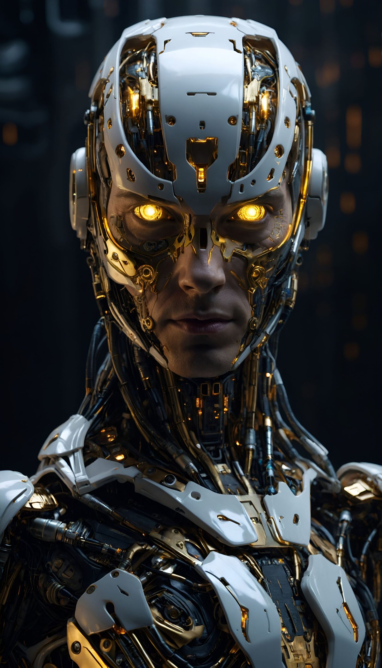 Realistic Photo of a Humanoid Robot 🤖