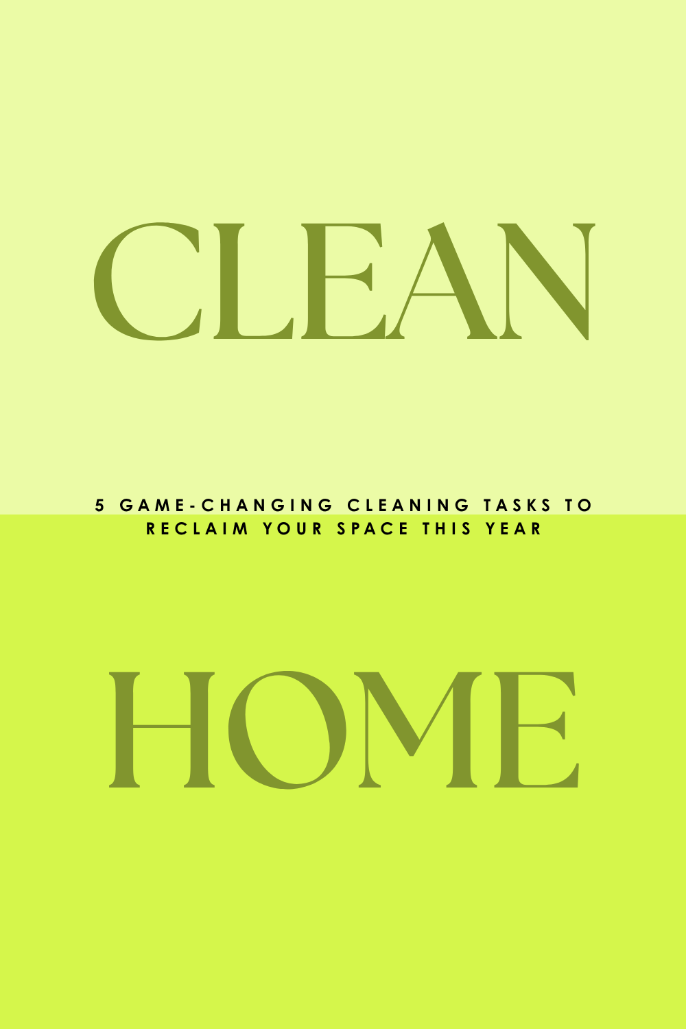 5 Simple Cleaning Tasks to Start 2026 Fresh