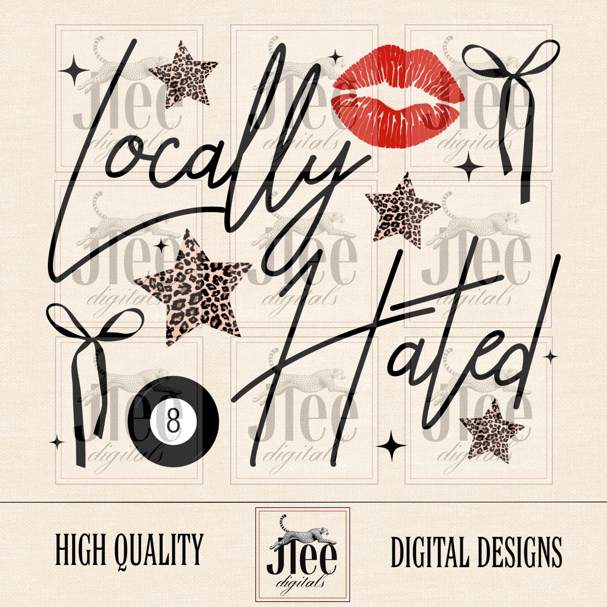 PNG détesté localement : design de t-shirt rétro avant-gardiste (téléchargement numérique