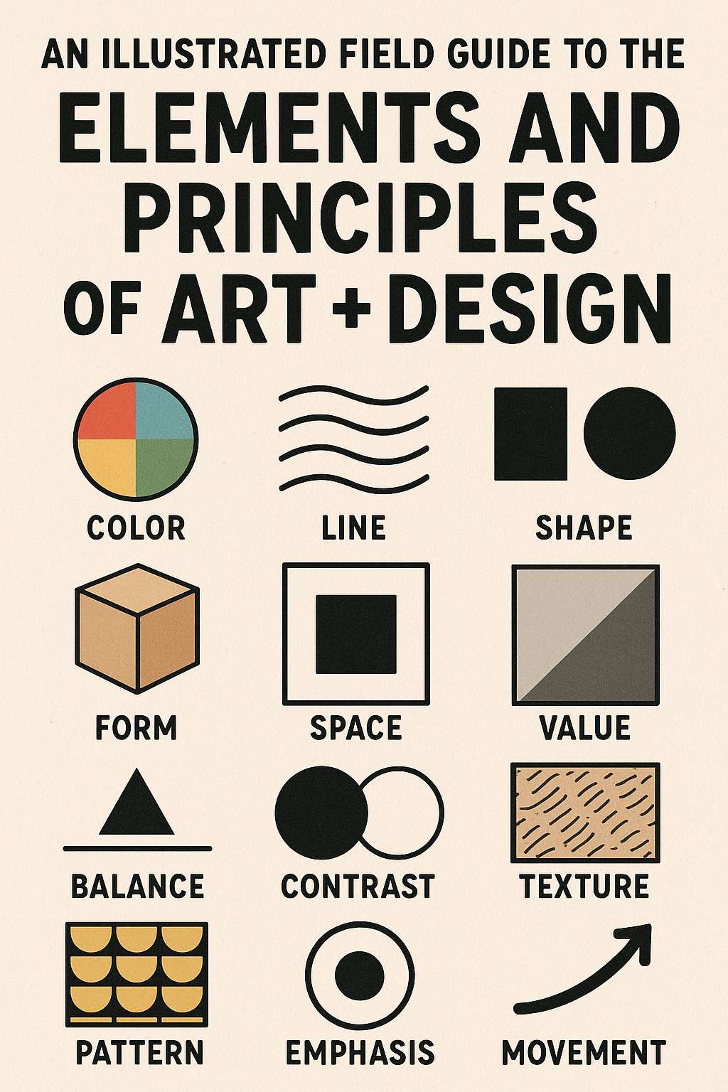 Illustrated Guide to Art & Design Elements: Learn the Basics Fast