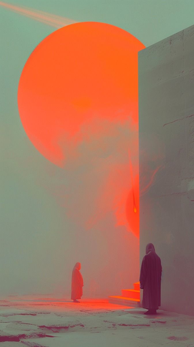 Neon Passage: Steps to the Unknown