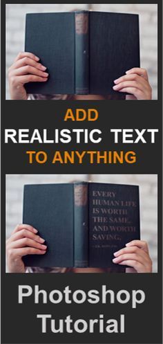 How to Add Realistic Text to Anything in Photoshop