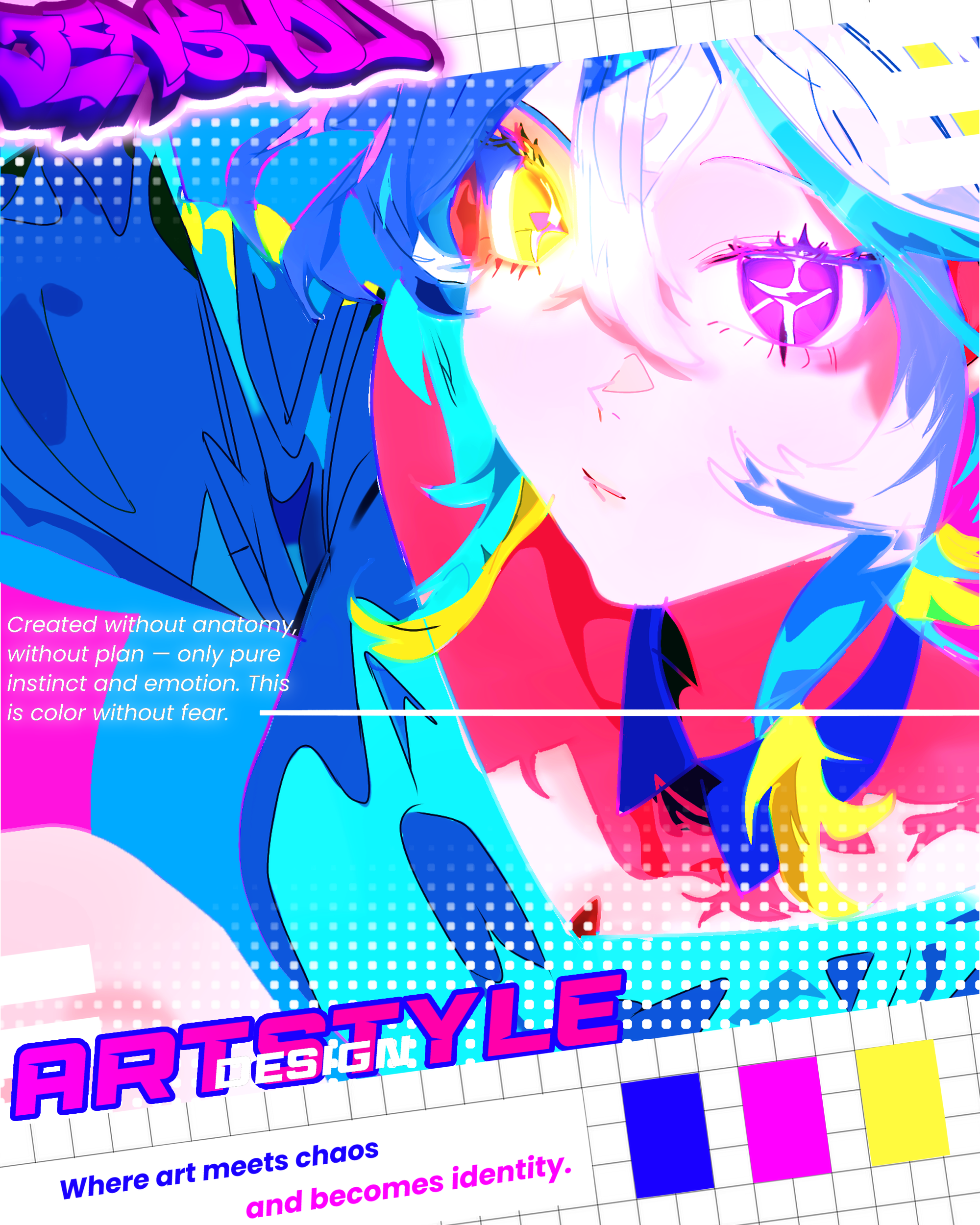 My artstyle design || Drawing proces on my instagram