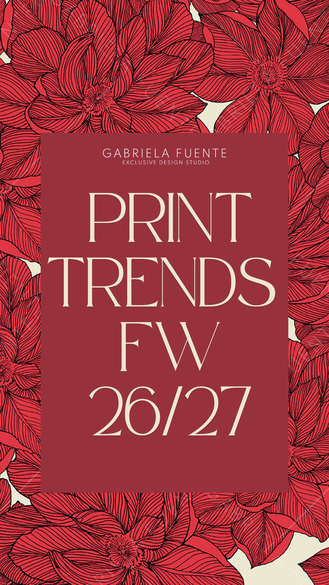 Floral Prints for Fall/Winter 2026/2027 – Ready for Your Collection